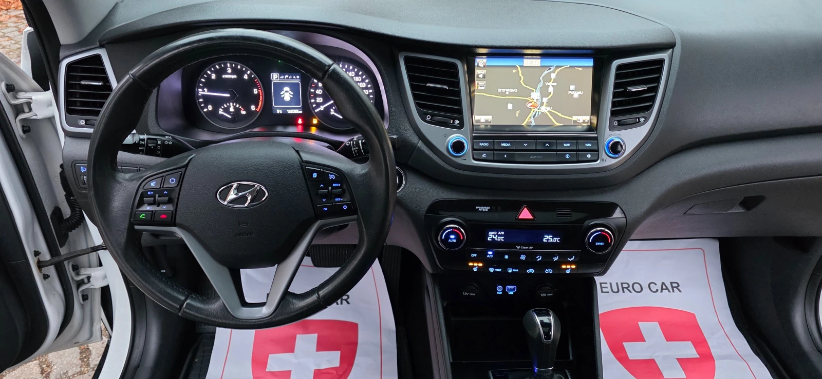 Hyundai Tucson 2.0CRDI* 4WD* AVTOMAT* PREMIUM* KEYLESS*  | Mobile.bg   11