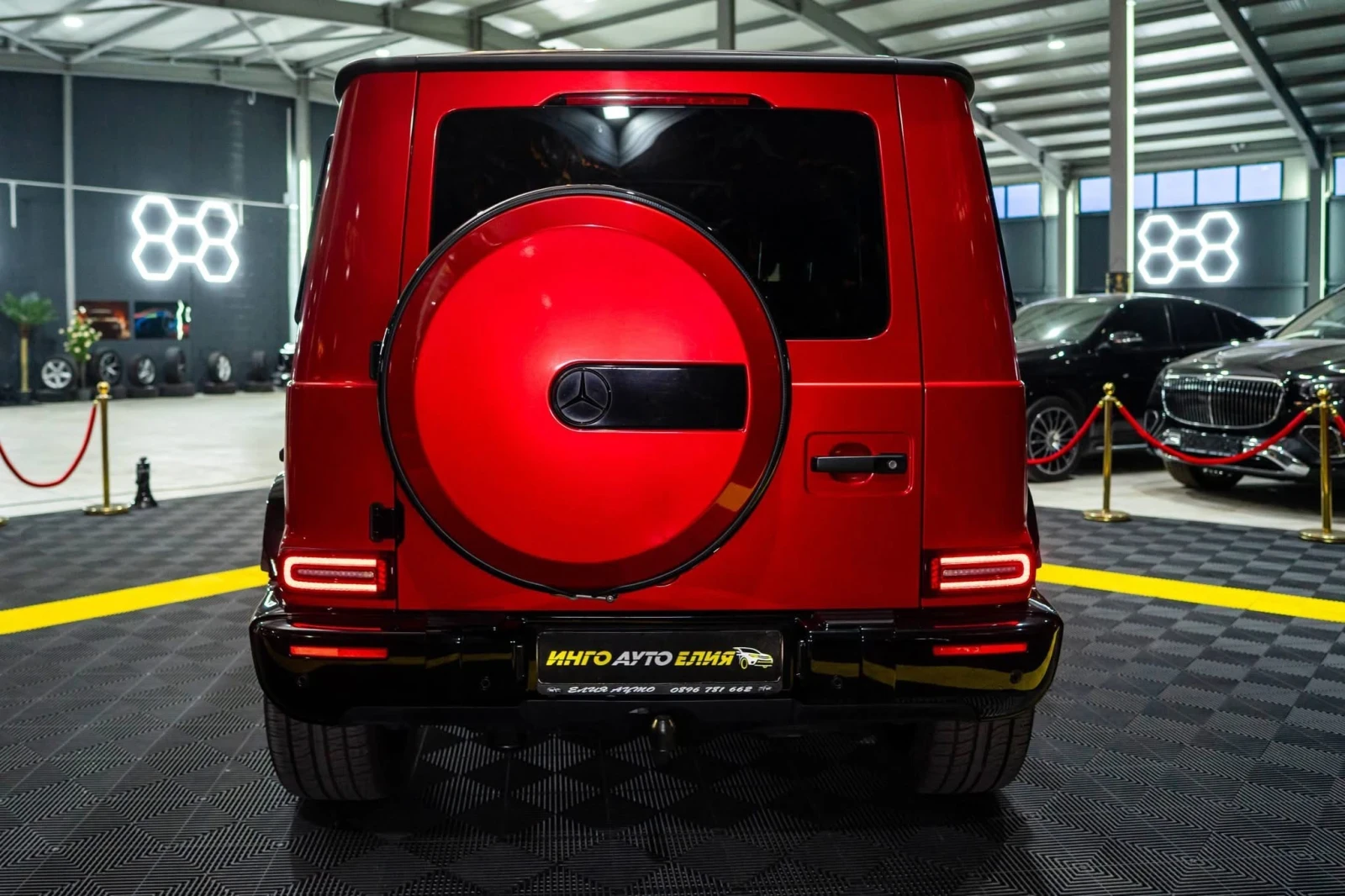 Mercedes-Benz G 350 D 4MATIC FULL AMG PACK BURM 360 ЛИЗИНГ 100%, снимка 8 - Автомобили и джипове - 54198514