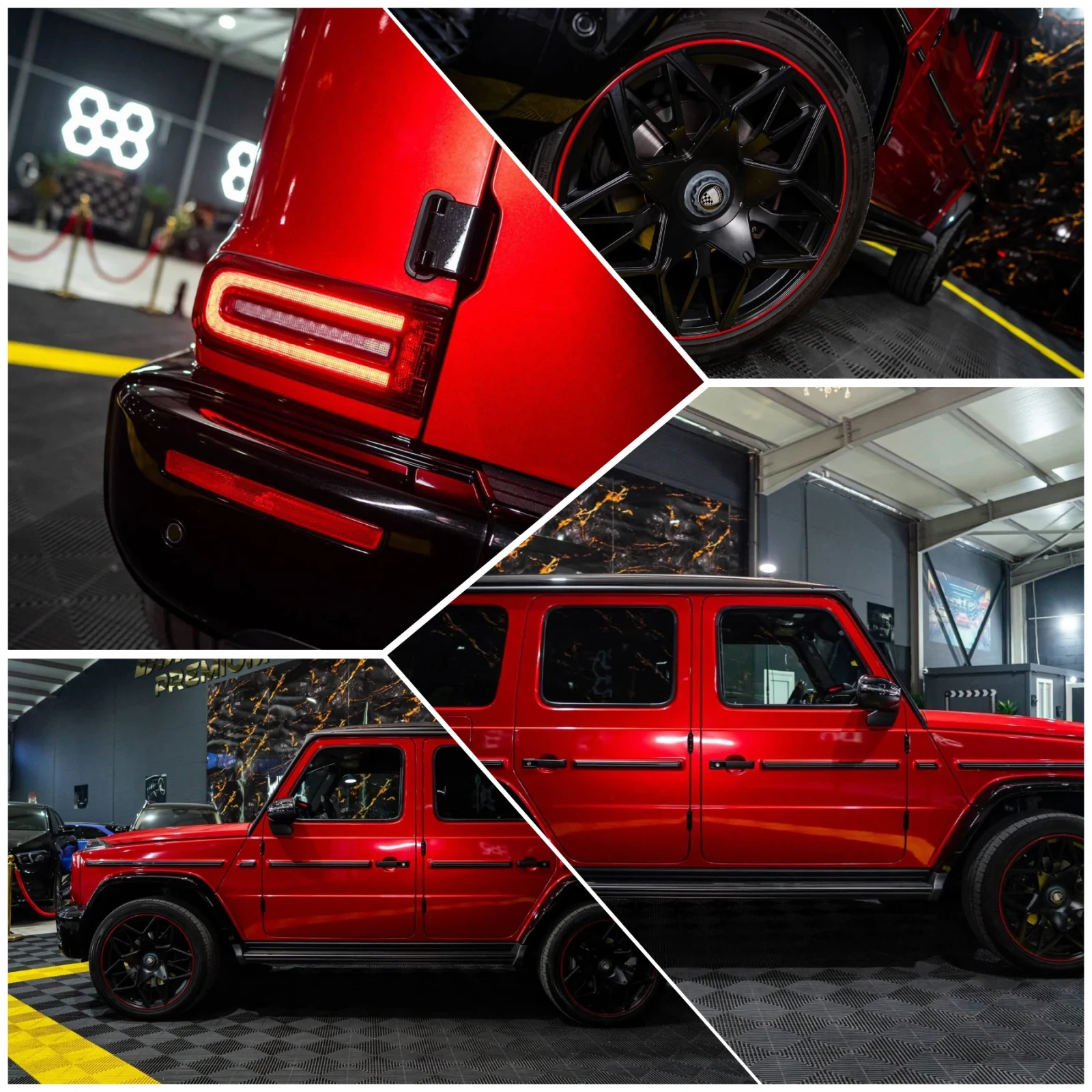 Mercedes-Benz G 350 D 4MATIC FULL AMG PACK BURM 360 ЛИЗИНГ 100%, снимка 17 - Автомобили и джипове - 54198514