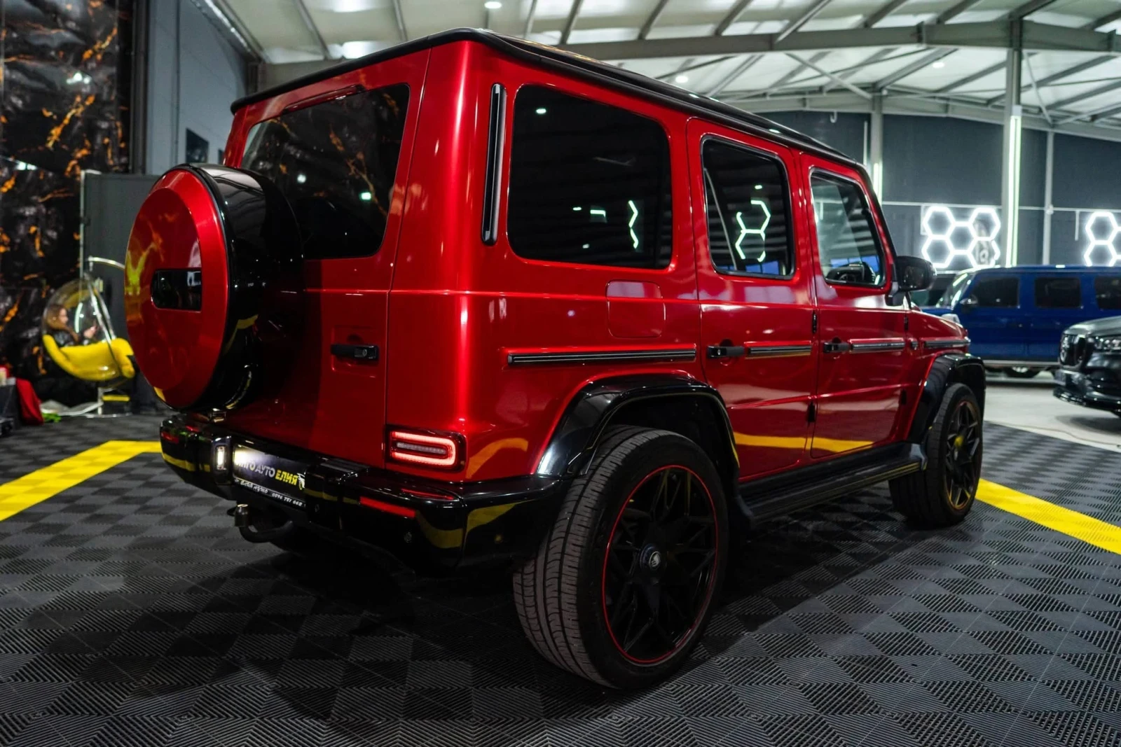 Mercedes-Benz G 350 D 4MATIC FULL AMG PACK BURM 360 ЛИЗИНГ 100%, снимка 10 - Автомобили и джипове - 54198514