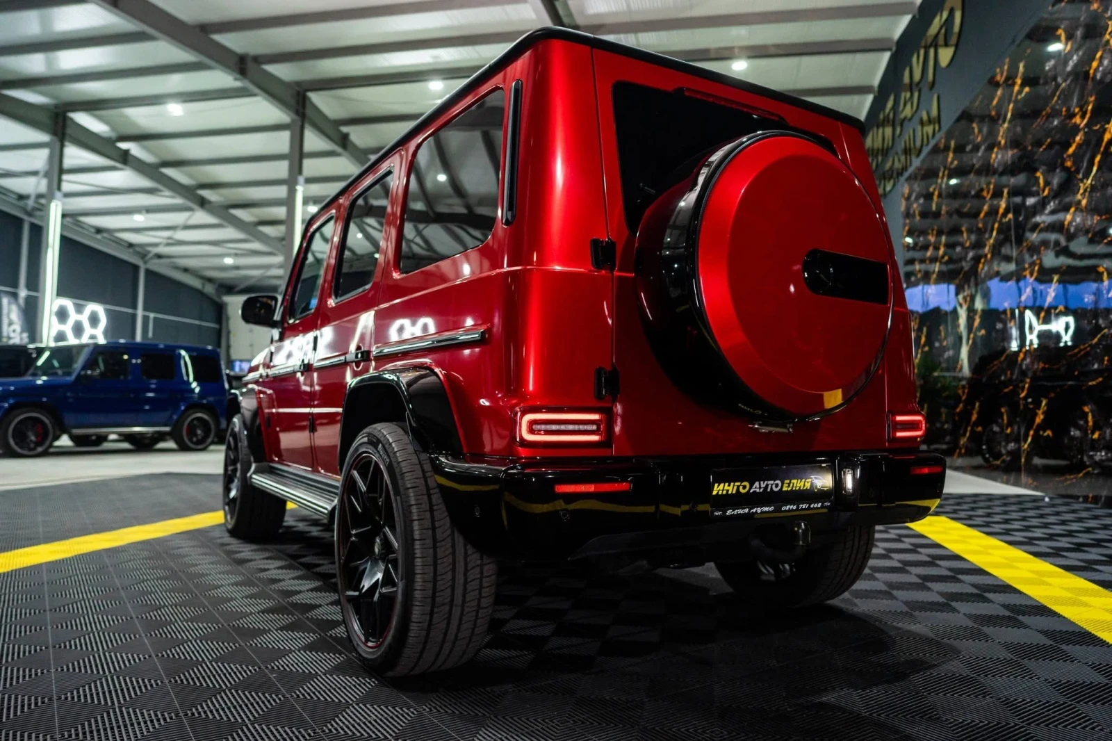 Mercedes-Benz G 350 D 4MATIC FULL AMG PACK BURM 360 ЛИЗИНГ 100%, снимка 6 - Автомобили и джипове - 54198514