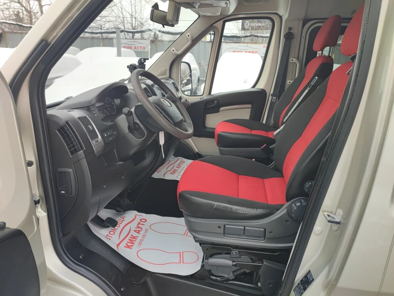 Fiat Ducato 2.3D-130ks-6sk-ПАРКТРОНИК-КАМЕРА, снимка 8 - Бусове и автобуси - 53323540