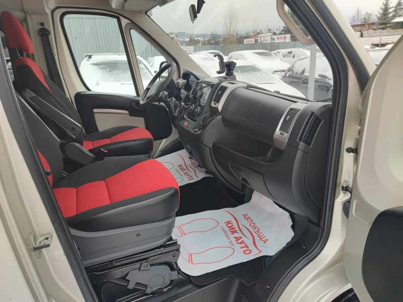 Fiat Ducato 2.3D-130ks-6sk-ПАРКТРОНИК-КАМЕРА, снимка 9 - Бусове и автобуси - 53323540