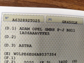 Opel Astra 1.7CDTi* EURO5A* Klimatronik* 120000km!*  - 3937 € / 7700.10 лв. - 25759184 17