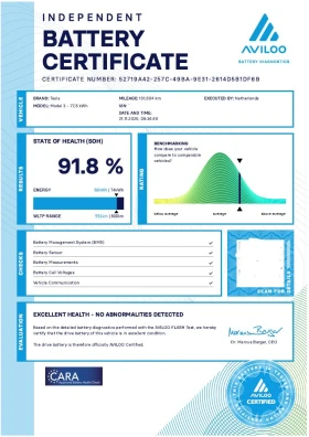 Tesla Model 3 LongRange, 4x4, 75 kWh - 17500 € / 34227.03 лв. - 80096393 9