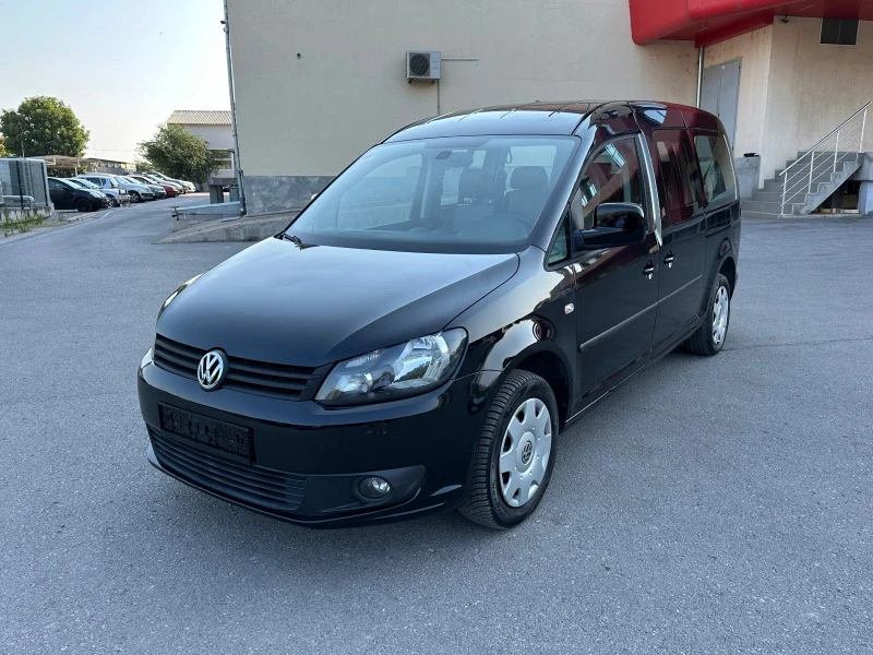 VW Caddy 1.6TDI - 7МЕСТА - УНИКАТ, снимка 1 - Автомобили и джипове - 47192526