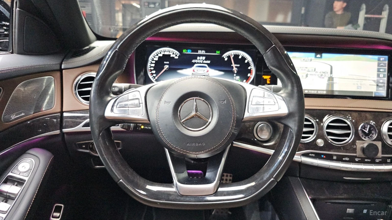 Mercedes-Benz S 350 КОЖА* ОБДУХВ* НАВИ* ПАНО* HUD* 360, снимка 11 - Автомобили и джипове - 55584053