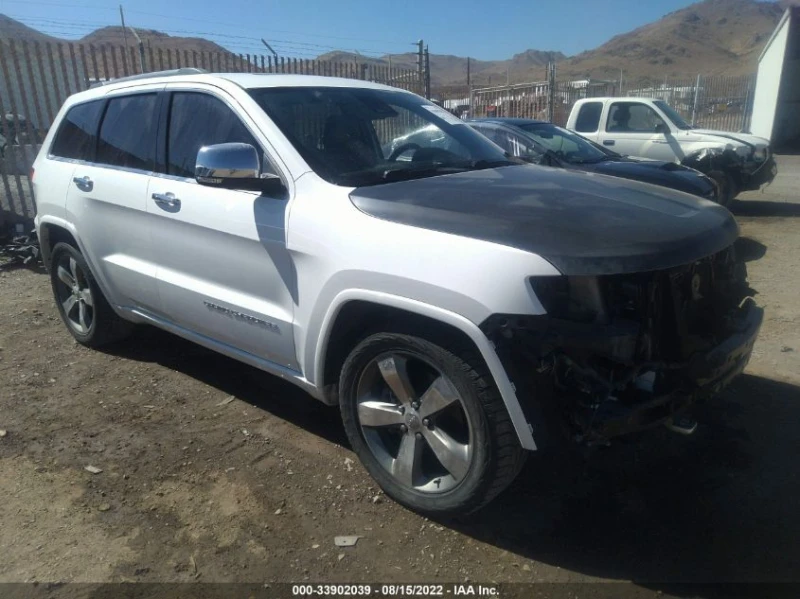 Jeep Grand cherokee OVERLAND* въздушно окачване* подгрев* обдухване, снимка 1 - Автомобили и джипове - 47989448