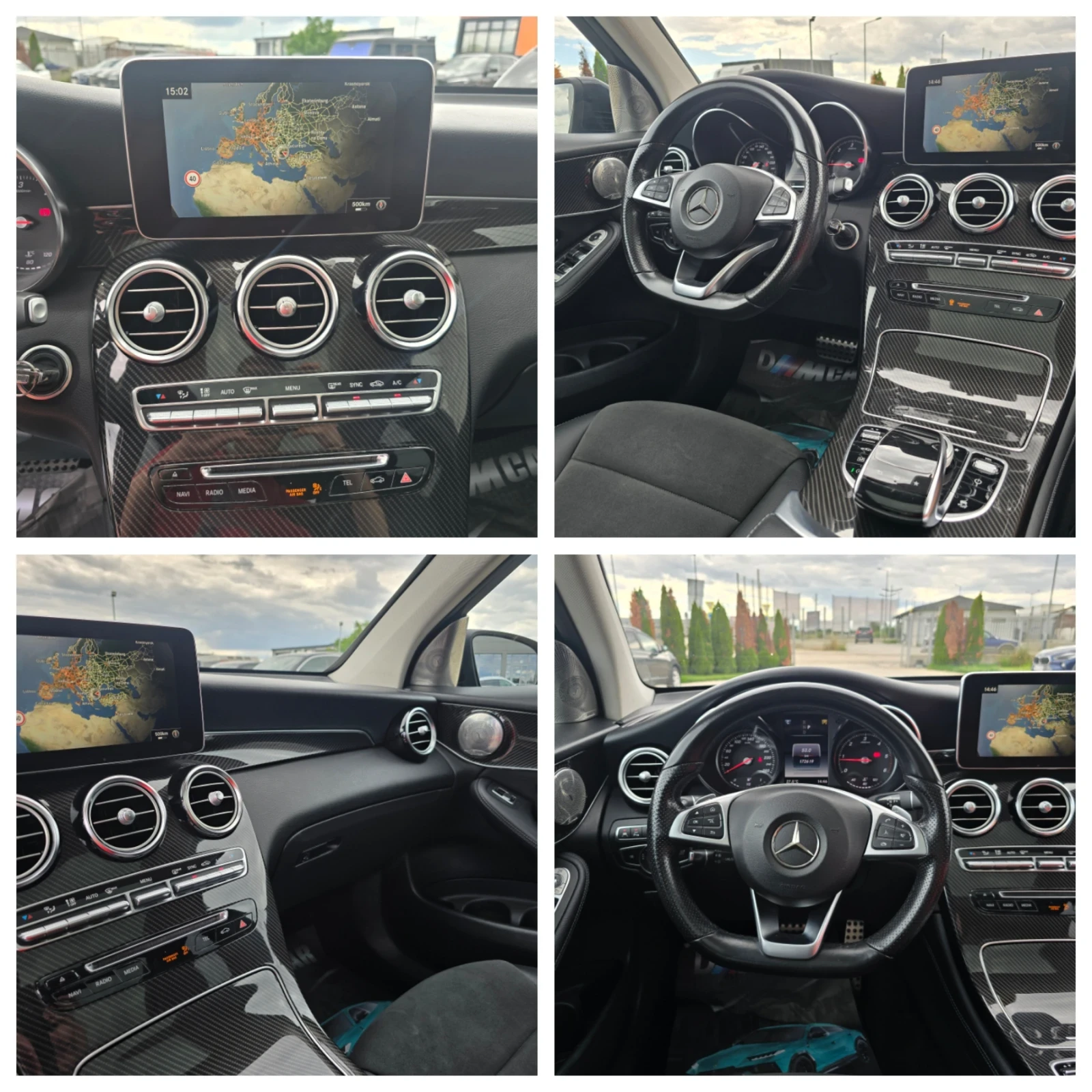 Mercedes-Benz GLC 250 Amg Line/Въздух/Pano/Мъртва точка/Обслужен, снимка 10 - Автомобили и джипове - 54894378