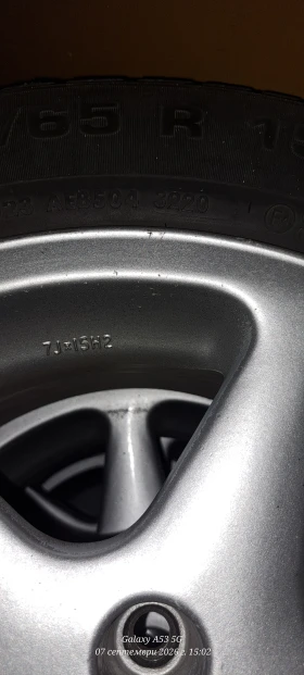 Гуми с джанти Vredestein 195/65R15, снимка 6