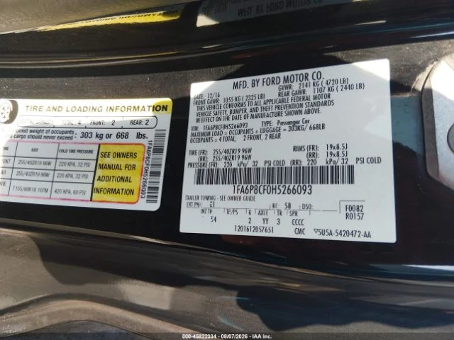 Ford Mustang Premium 5.0 , снимка 9 - Автомобили и джипове - 55897856