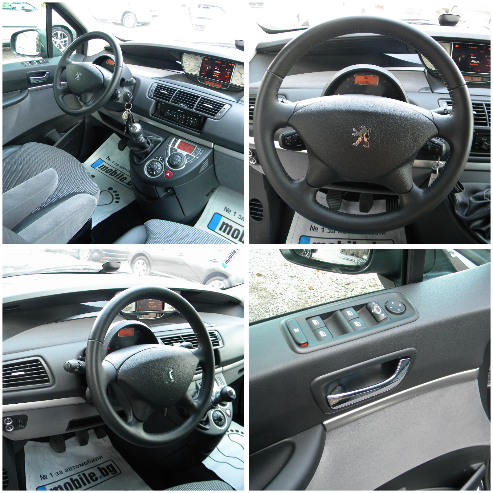 Peugeot 807 * 7МЕСТА* НАВИГАЦИЯ* 6СКОРОСТИ* НОВИ ГУМИ* КАТО НО, снимка 13 - Автомобили и джипове - 55604154