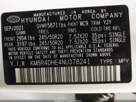 Hyundai Palisade 3.8L V-6 DI, DOHC, VVT, 291HP All Wheel Drive - 16200 € / 31684.45 лв. - 96511179 9