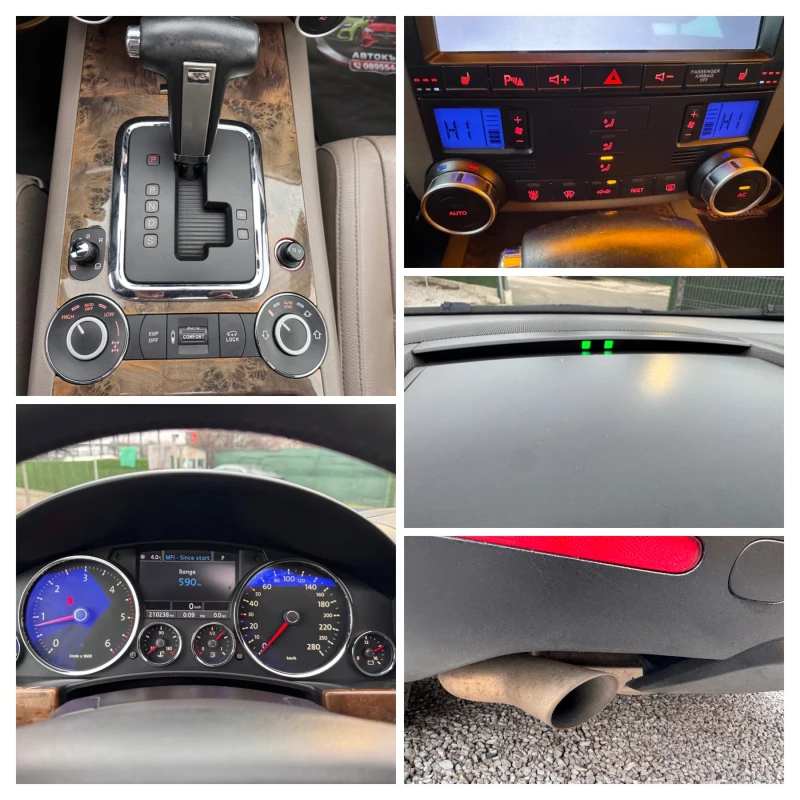 VW Touareg 3.0d/FACE/КАМЕРА+ WAZE+ DVD/ОБСЛУЖЕНА+ КАСКО/ТОП//, снимка 17 - Автомобили и джипове - 53217780