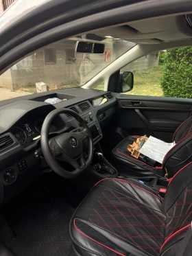 VW Caddy MAXI товарен N1 автомат бензин/газ подгрев навиг., снимка 8