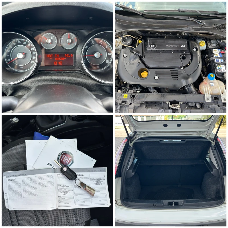 Fiat Punto 1.3JTD Evo Design Италия , снимка 16 - Автомобили и джипове - 50852566