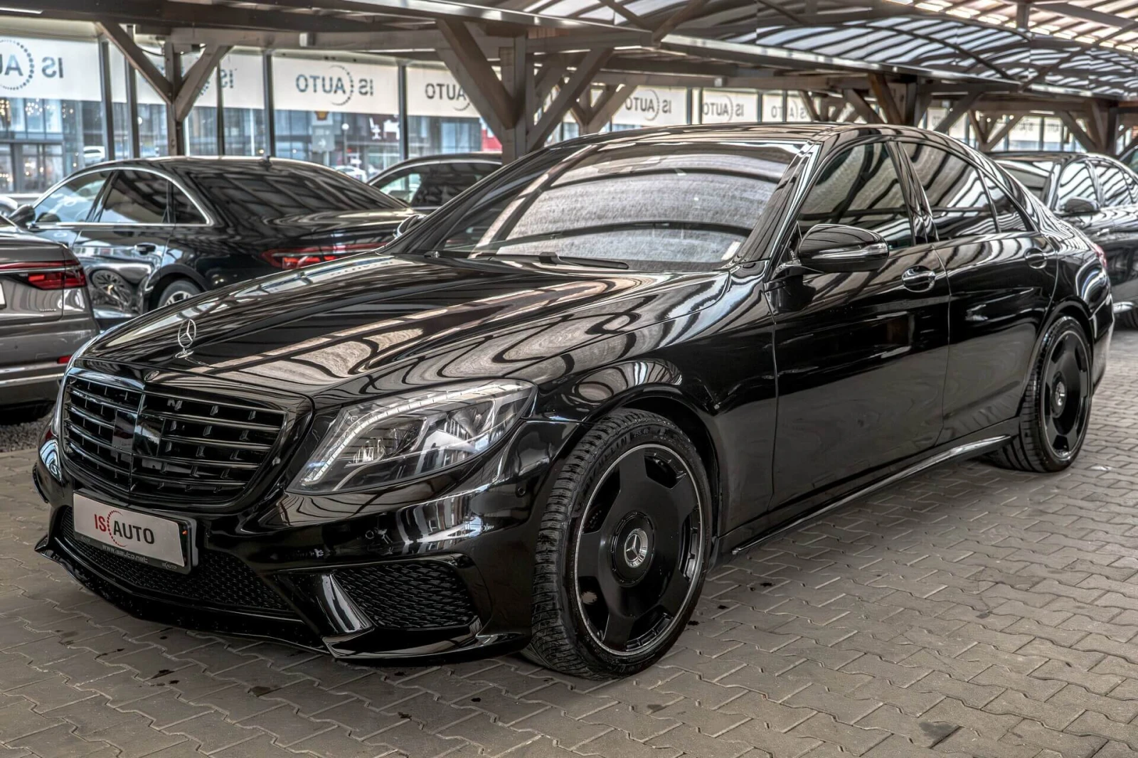 Mercedes-Benz S 350 AMG/4Matic/Ambient/Soft Close/Burmester/Пано/Мемор, снимка 3 - Автомобили и джипове - 53892575
