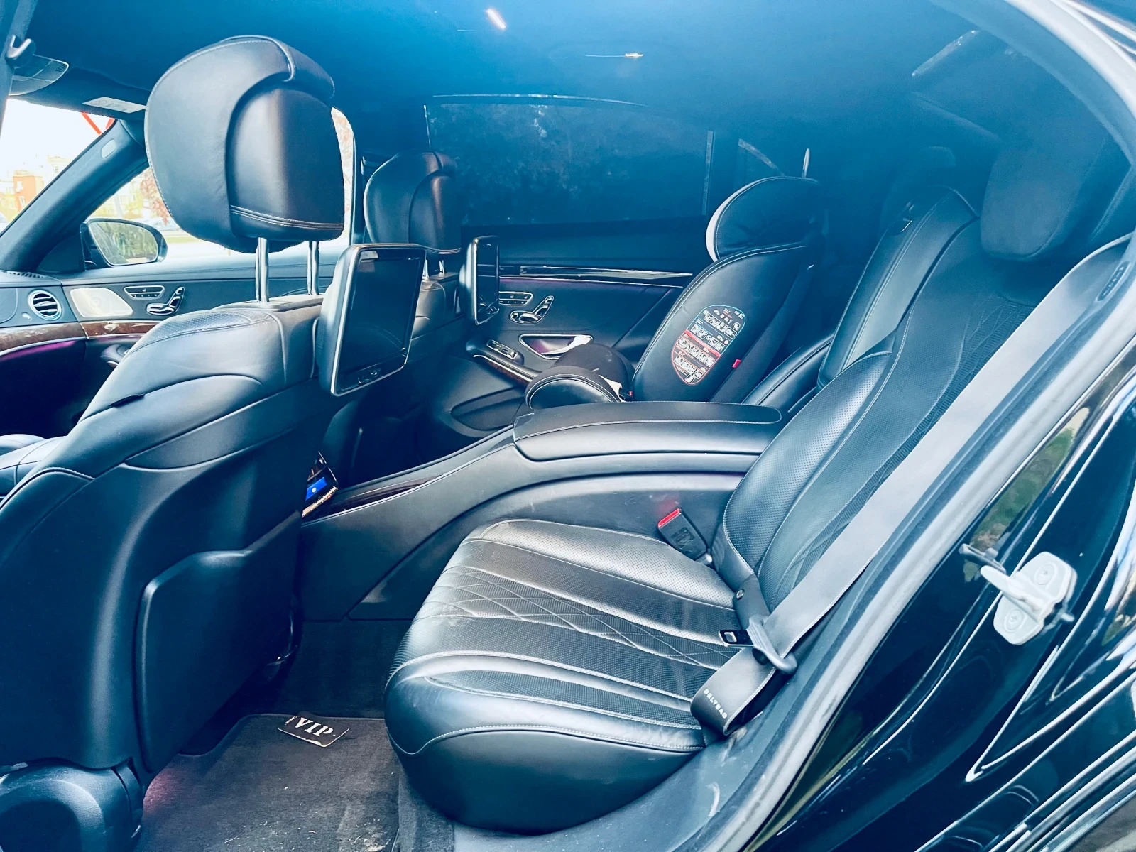 Mercedes-Benz S 500 63AMG/4Matic/Long/Генерация/2-ри собственик/Каско, снимка 15 - Автомобили и джипове - 54699410