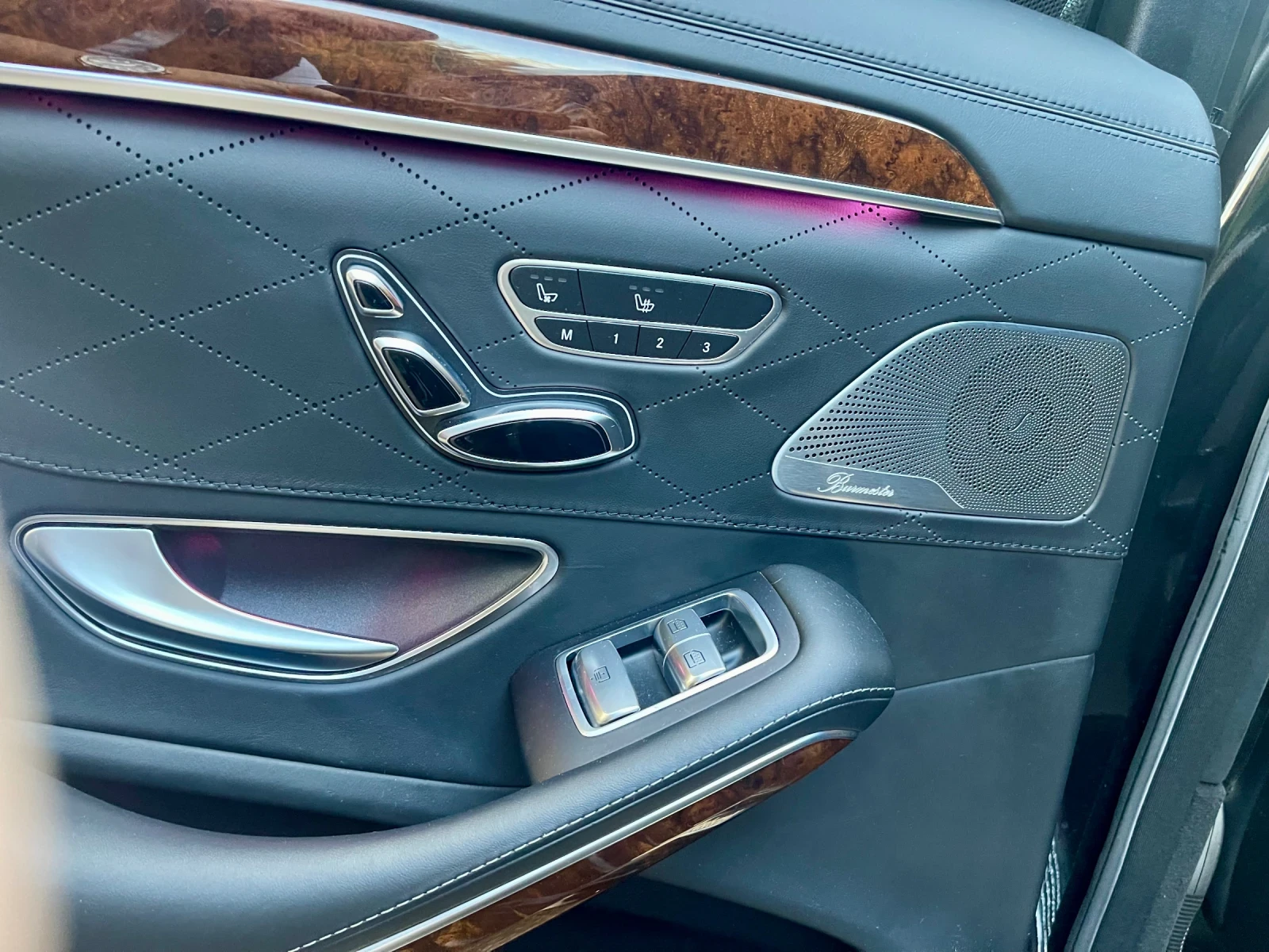 Mercedes-Benz S 500 63AMG/4Matic/Long/Генерация/2-ри собственик/Каско, снимка 12 - Автомобили и джипове - 54699410