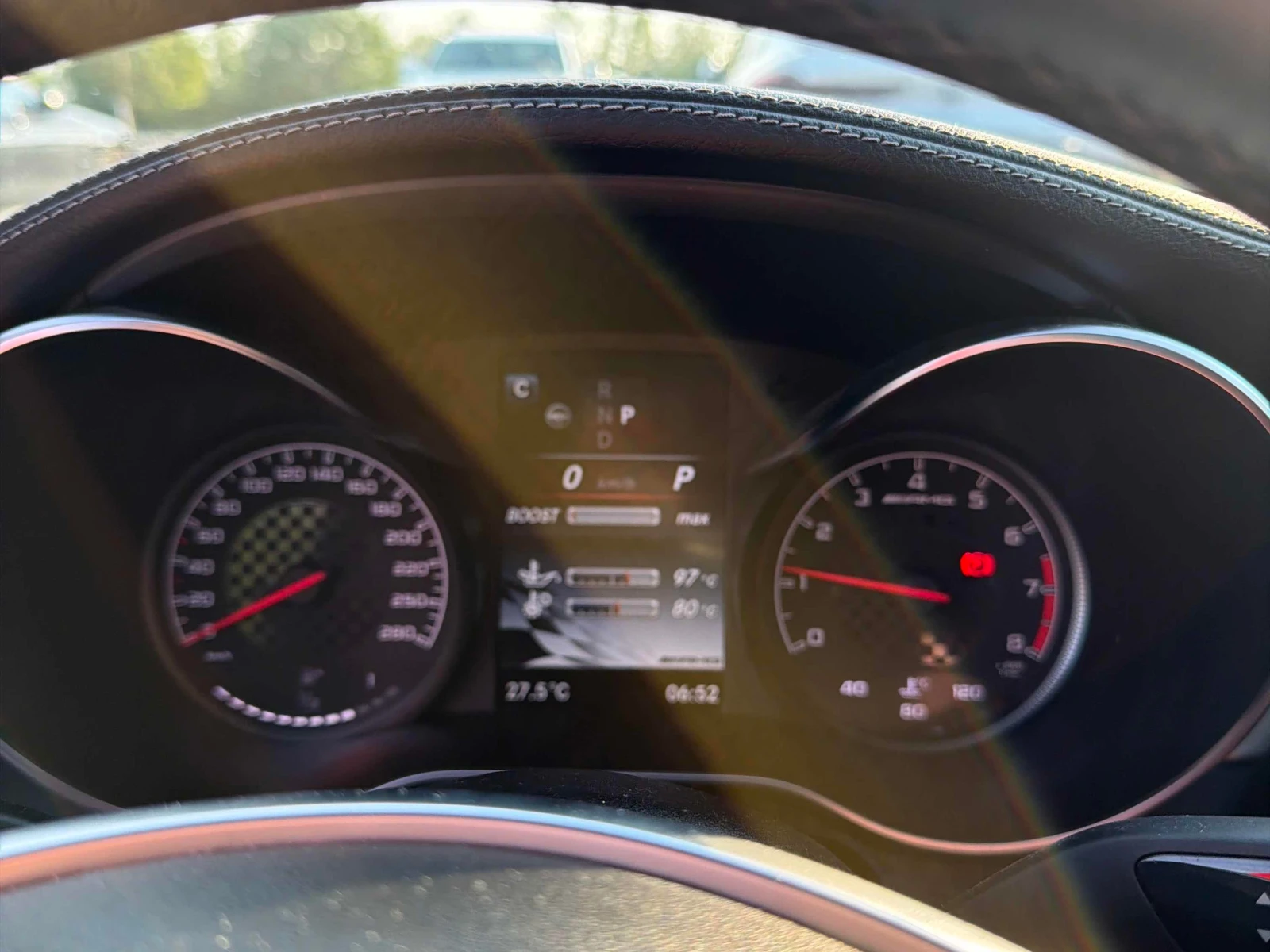 Mercedes-Benz C 43 AMG RED INTERIOR * * CARFAX * * БЕЗ ИНЦИДЕНТИ * , снимка 7 - Автомобили и джипове - 55240276