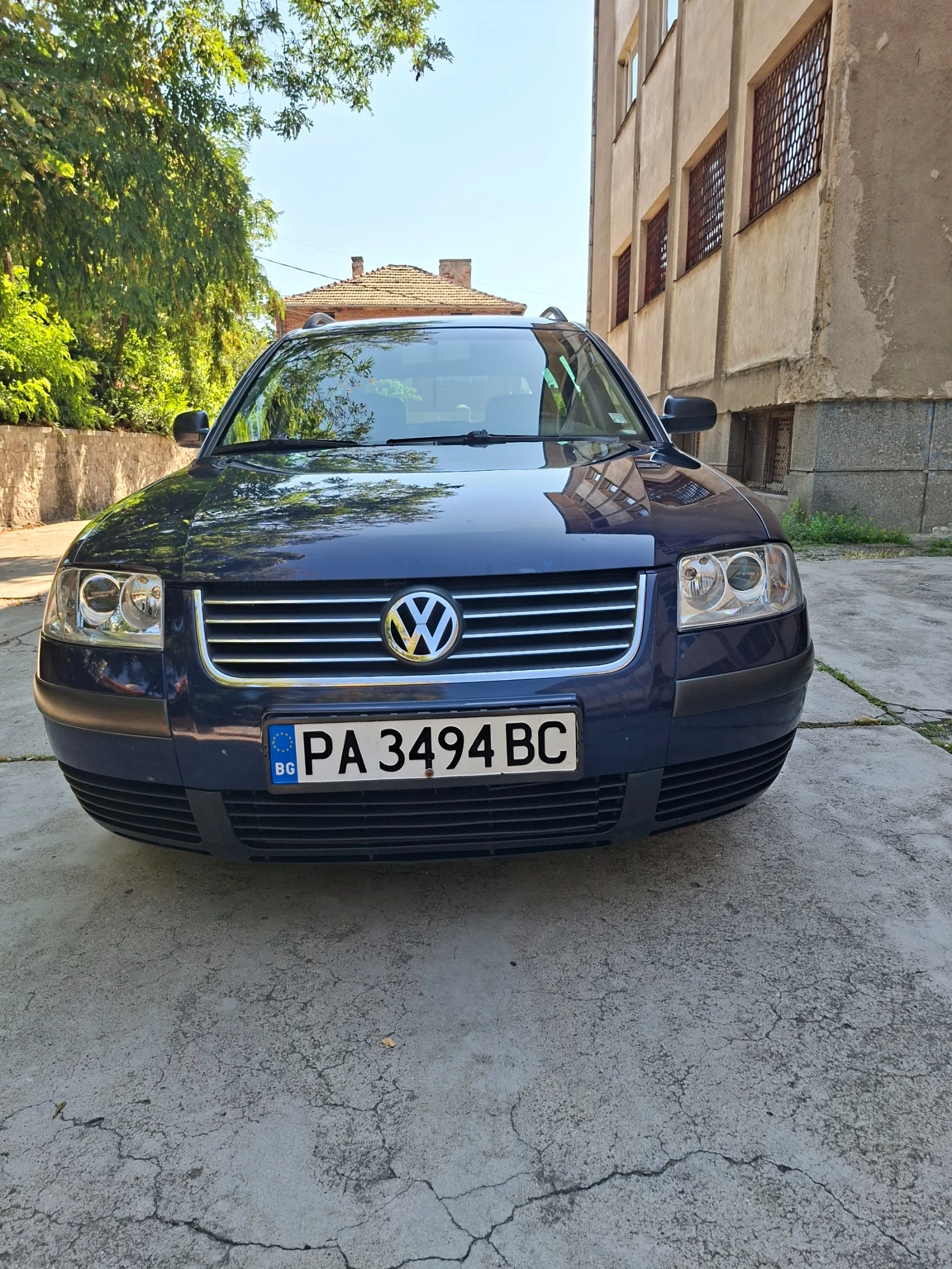 VW Passat лек