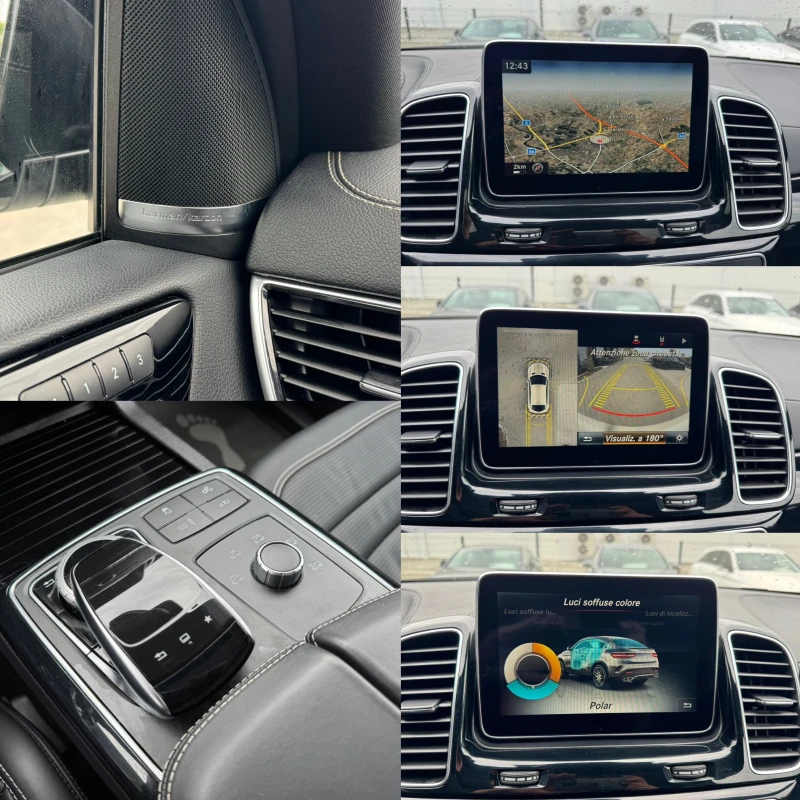 Mercedes-Benz GLE 63 AMG 22// Подгрев* Панорама* Harman/Kardon* 360Камера, снимка 16 - Автомобили и джипове - 50300475