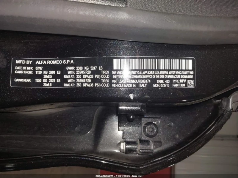 Alfa Romeo Stelvio 2l Ti Sport Awd, снимка 9 - Автомобили и джипове - 53414933