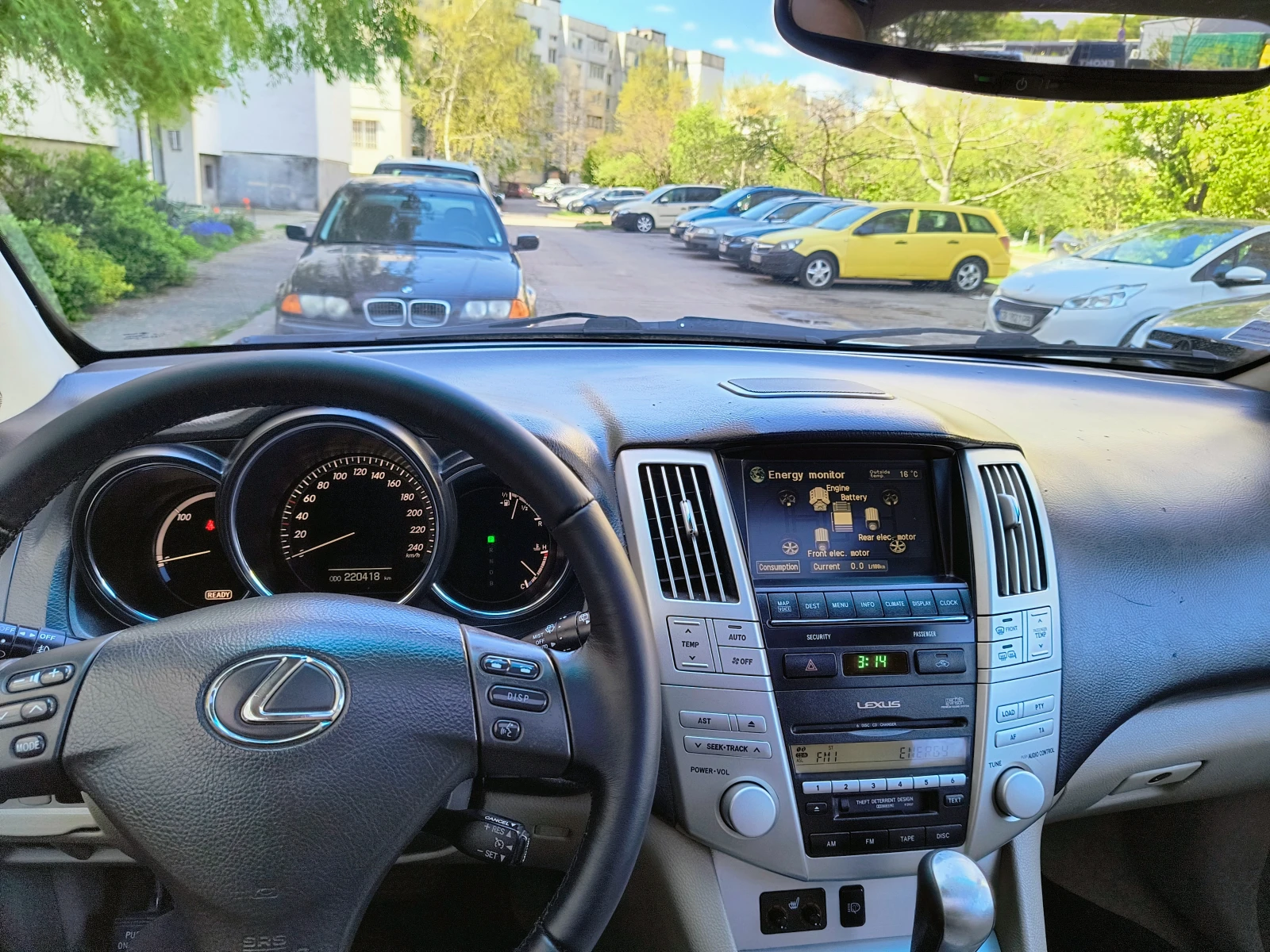 Lexus RX 400h HYBRID/3.3i/V6/4x4/FULL, снимка 15 - Автомобили и джипове - 54305088