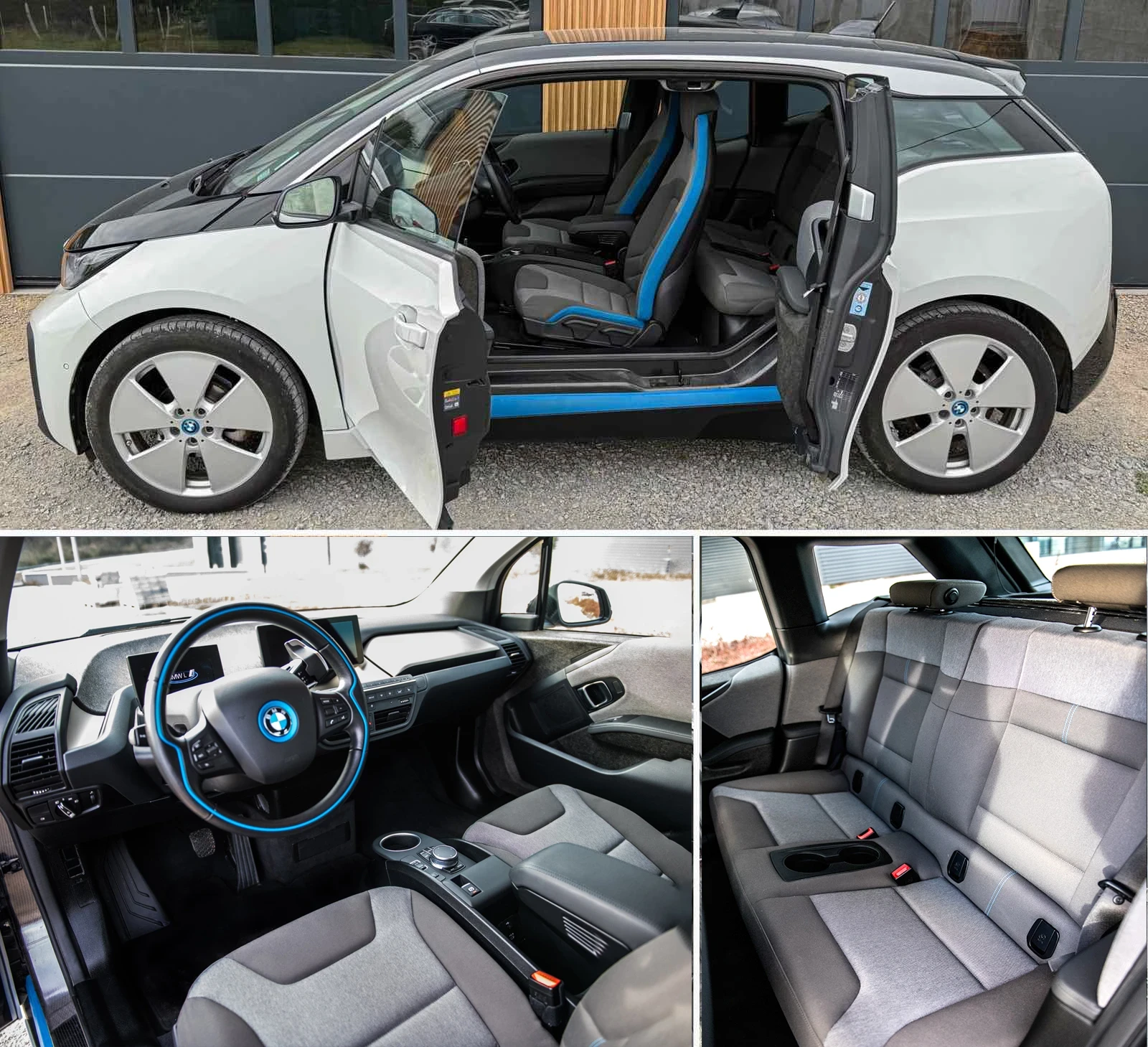 BMW i3 120Ah, 42Kw/h, Термопомпа, Самопаркиране - изображение 8