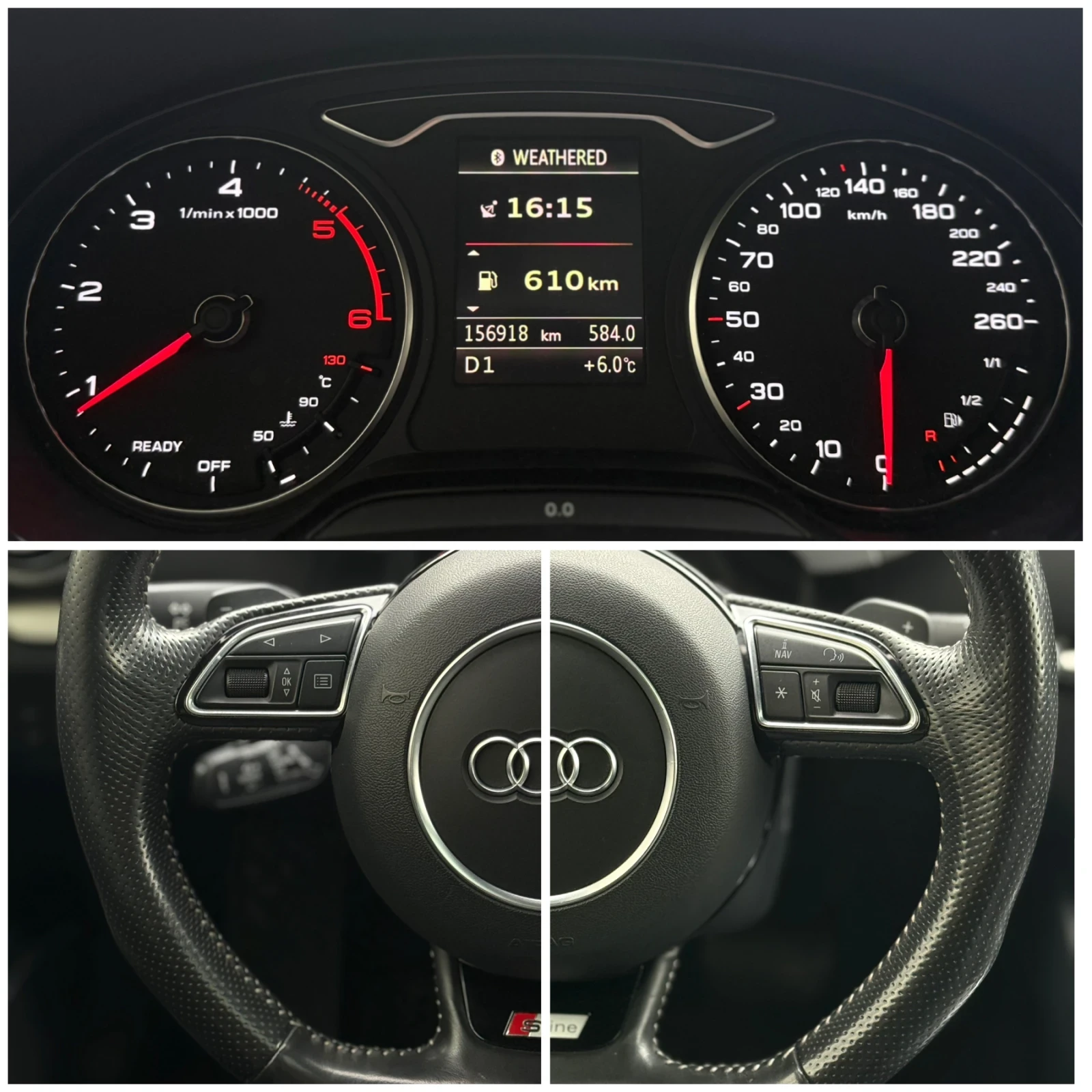 Audi A3 2.0TDI 184 S-line Quattro S-tronic ACC B&O Keyless, снимка 11 - Автомобили и джипове - 53866762
