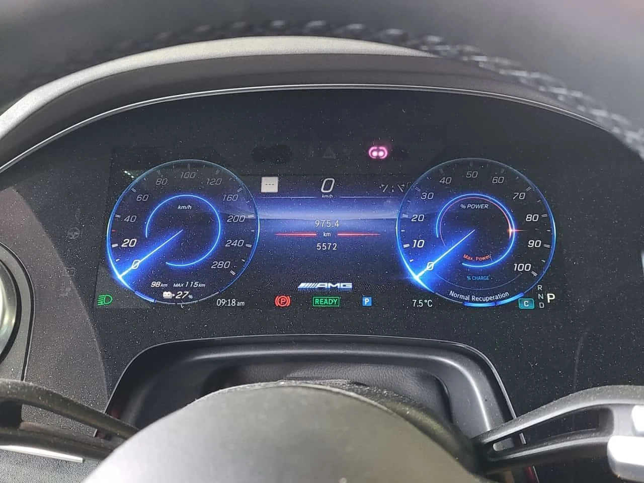 Mercedes-Benz EQS AMG| HЕАD-UP с AR| MASSAGE| BURMESTER| , снимка 11 - Автомобили и джипове - 54227741