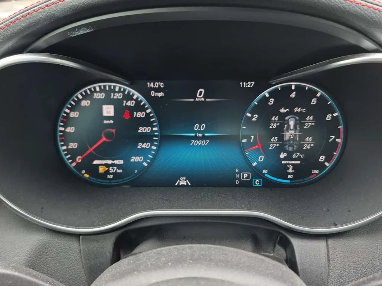 Mercedes-Benz C 43 AMG ДИСТРОНИК * 360 * BURMESTER * PANO * 2 КЛЮЧА, снимка 9 - Автомобили и джипове - 54231554