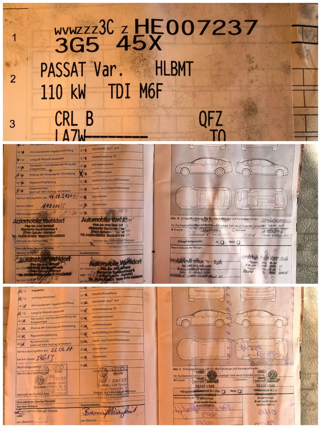 VW Passat 2.0TDI Highline , снимка 13 - Автомобили и джипове - 56350586