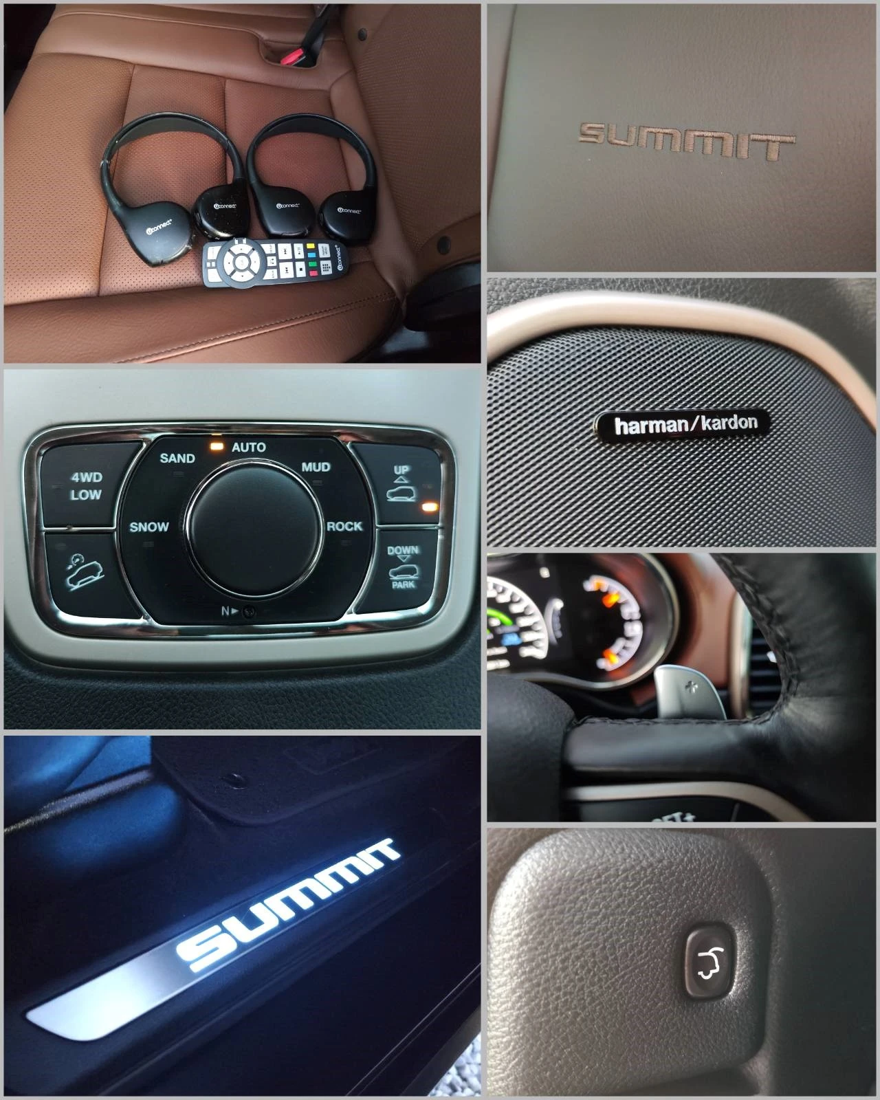 Jeep Grand cherokee * SUMMIT* TV* MAX FULL, снимка 17 - Автомобили и джипове - 54623547