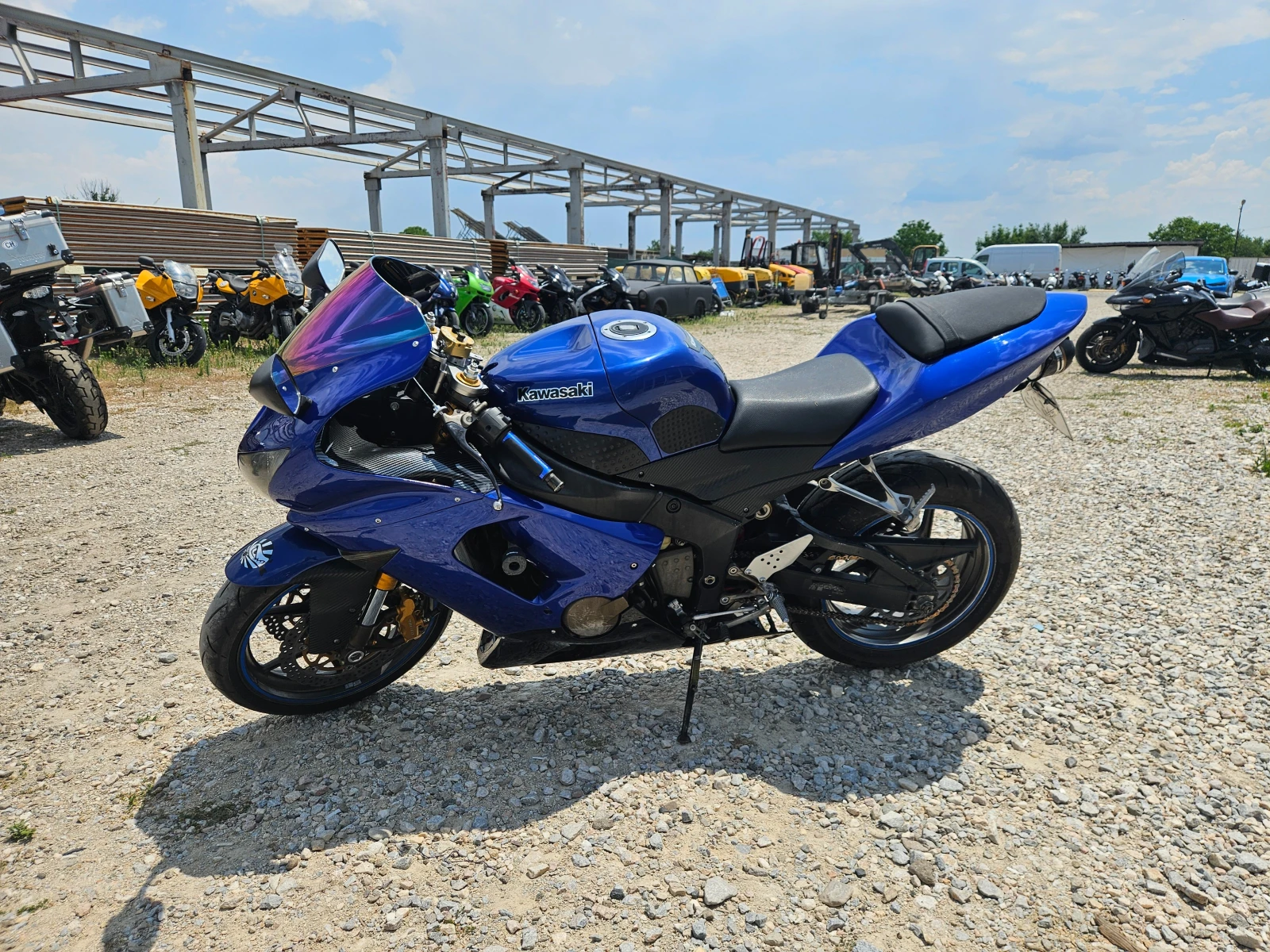 Kawasaki Zxr Лизинг Бартер, снимка 3 - Мотоциклети и мототехника - 52566281