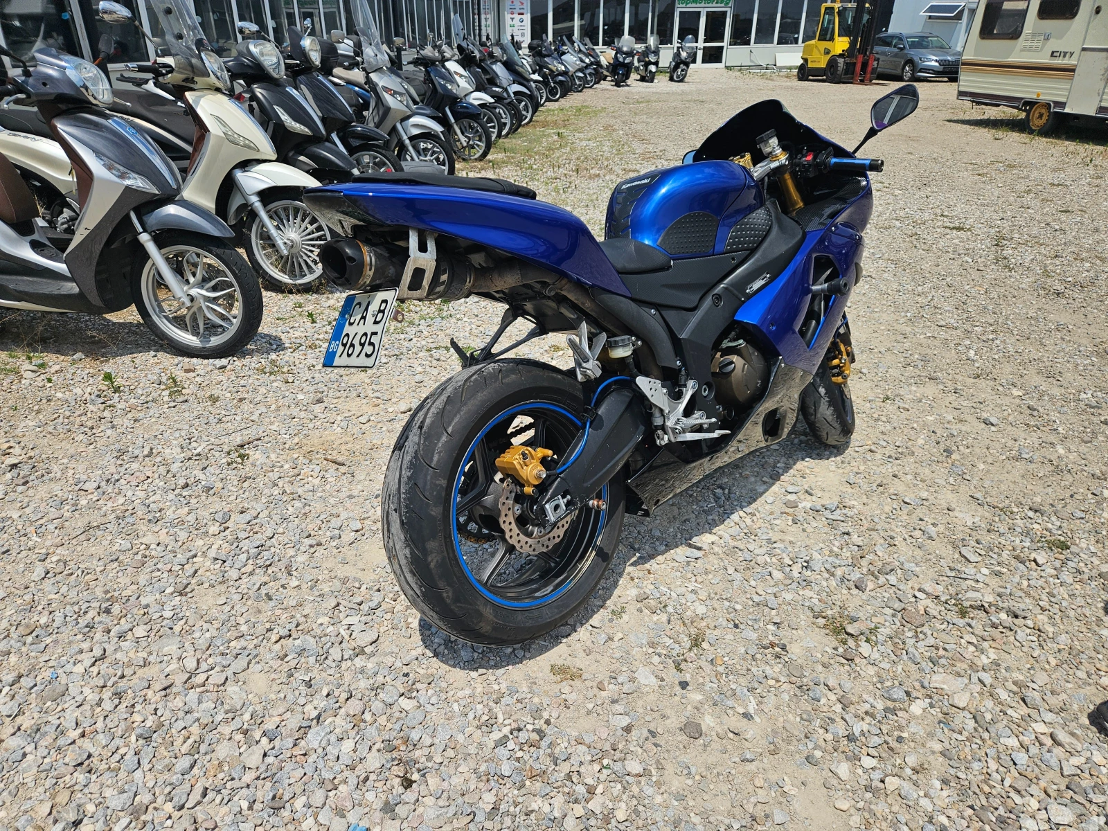Kawasaki Zxr Лизинг Бартер, снимка 5 - Мотоциклети и мототехника - 52566281