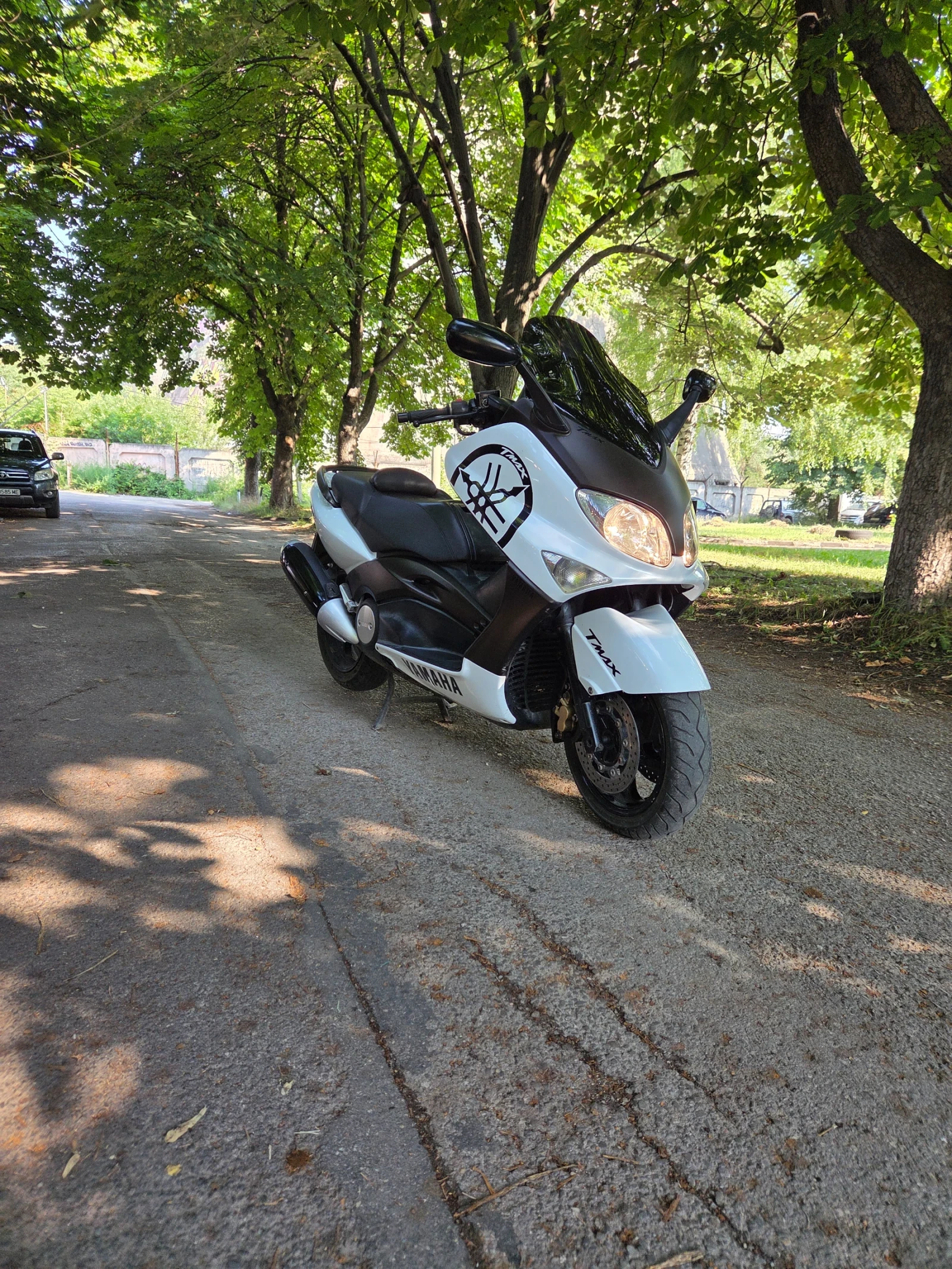 Yamaha T-max 500cc Бяла перла, снимка 3 - Мотоциклети и мототехника - 55006932