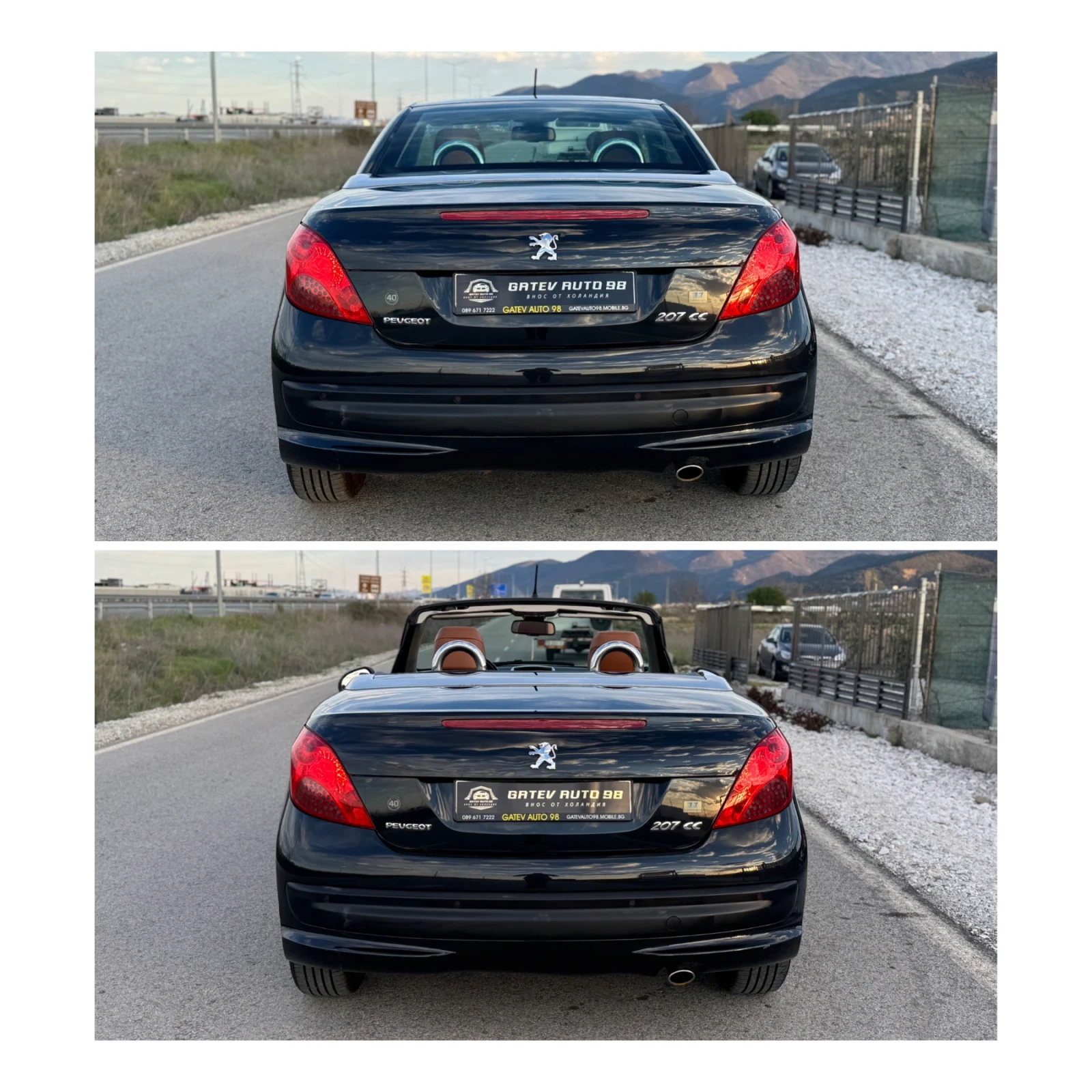 Peugeot 207 CC 1.6 VTi, снимка 3 - Автомобили и джипове - 52305120