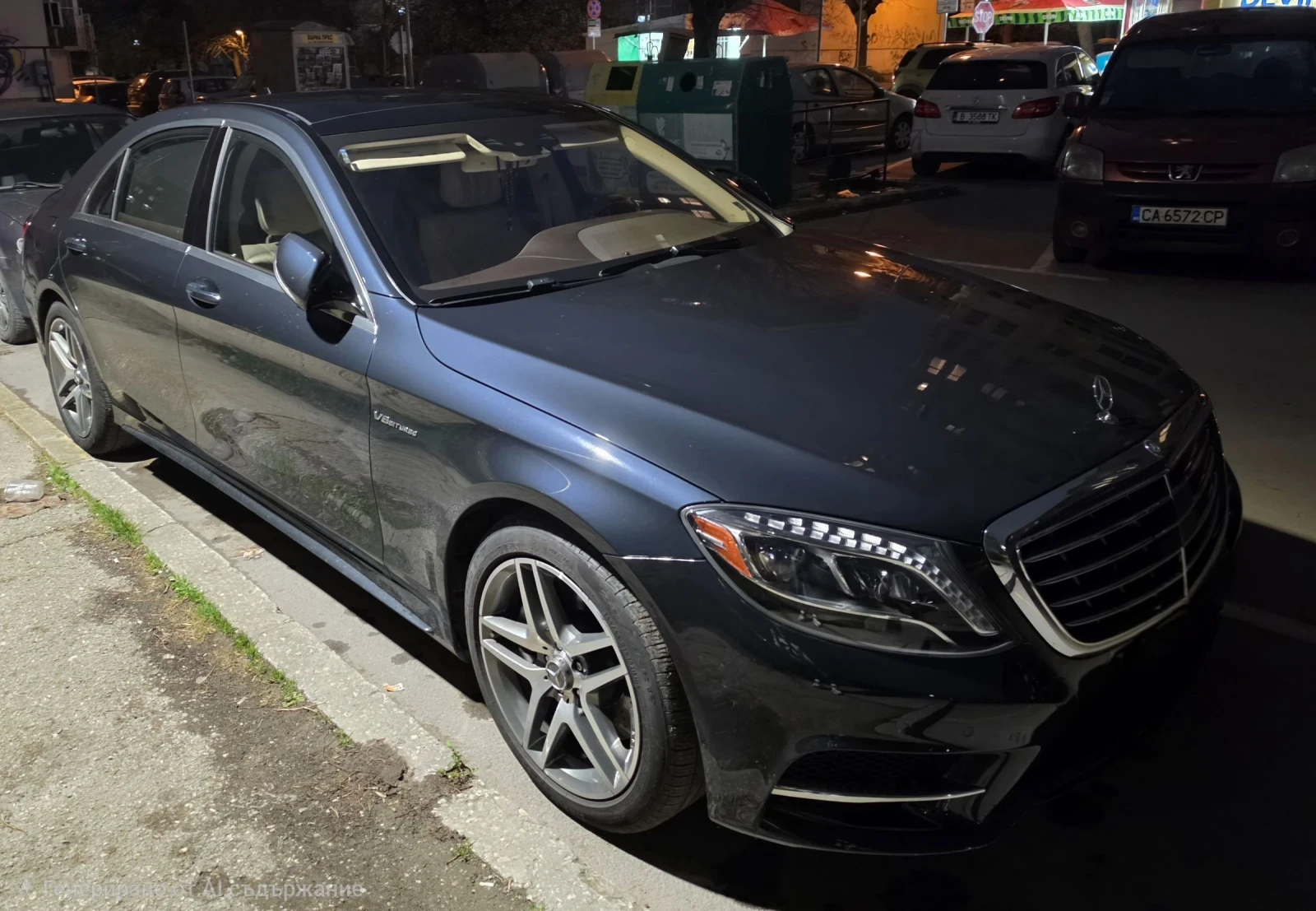 Mercedes-Benz S 550 S550 4matic long AMG, снимка 15 - Автомобили и джипове - 54060970