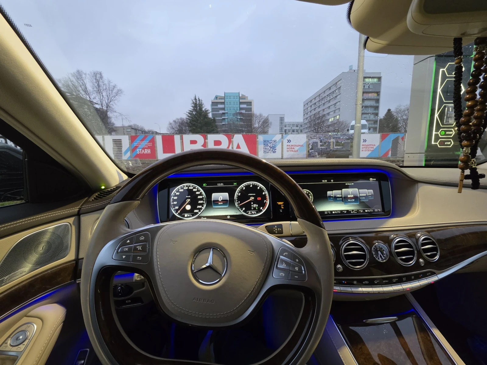 Mercedes-Benz S 550 S550 4matic long AMG, снимка 7 - Автомобили и джипове - 54060970