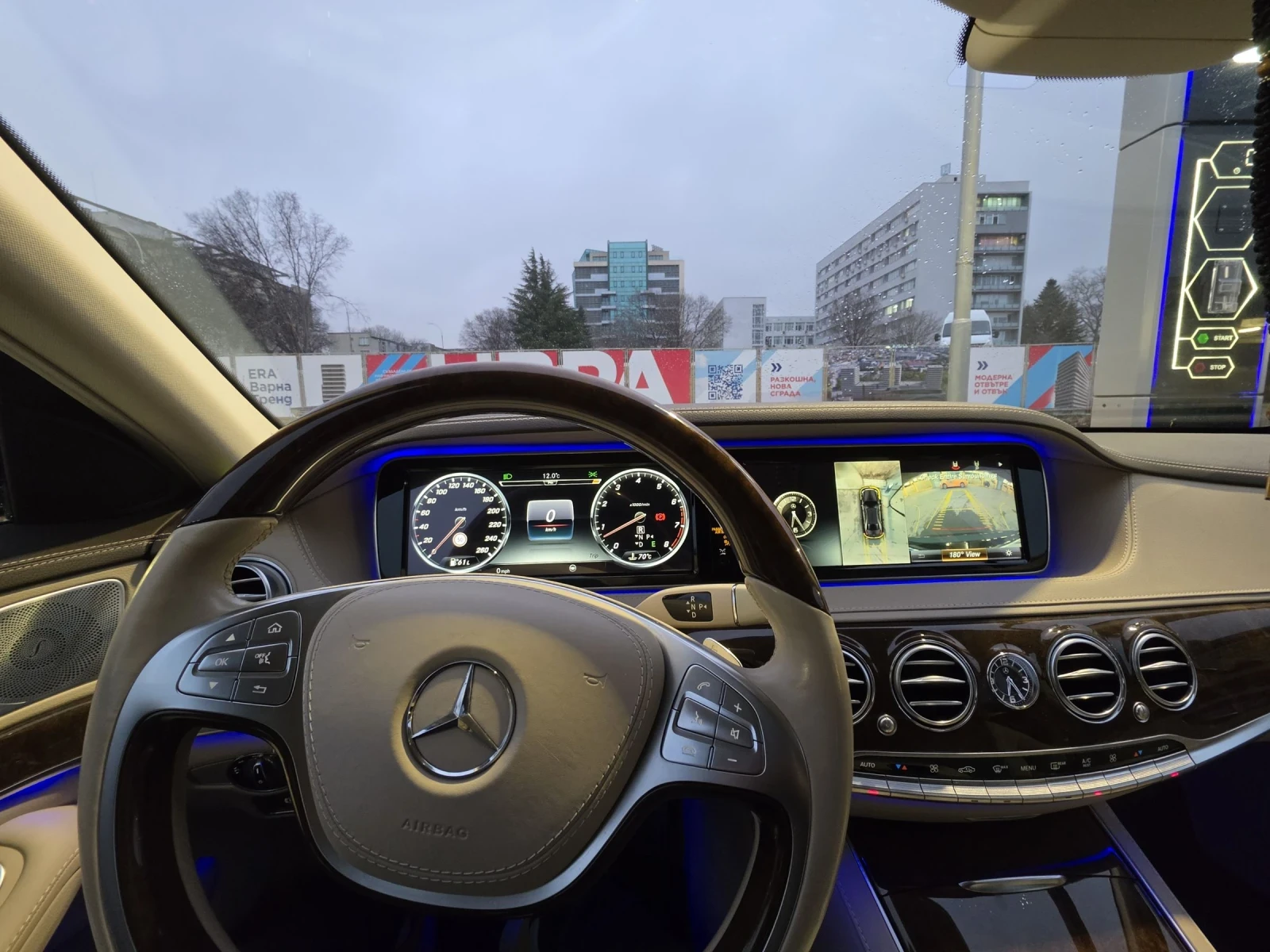 Mercedes-Benz S 550 S550 4matic long AMG, снимка 8 - Автомобили и джипове - 54060970