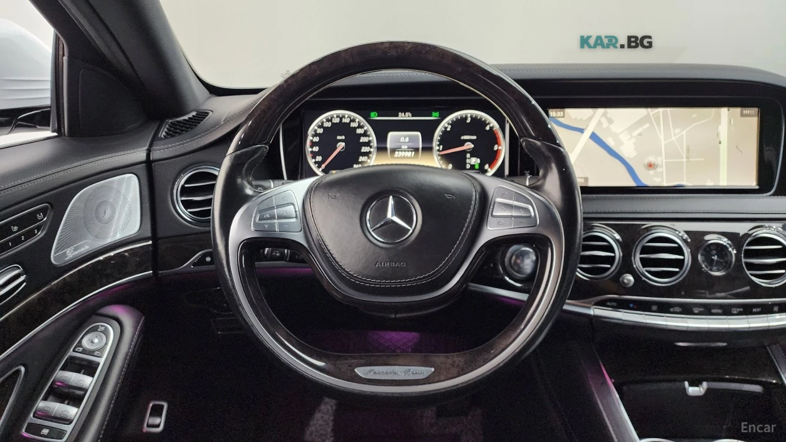 Mercedes-Benz S 350 LONG* BURM* PANO* МОНИТОРИ* 360* HUD, снимка 13 - Автомобили и джипове - 55035950