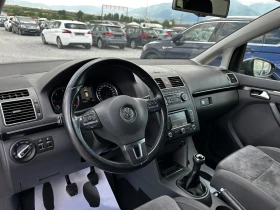 VW Touran 2.0TDi-HIGHLINE-НАВИ-ВЕЛУР-КЛИМАТРОНИК-ФУЛЛ-ТОП, снимка 9