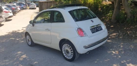 Fiat 500 1.2i ПАНОРАМА Л.ДЖАНТИ ШИБИДАХ, снимка 5