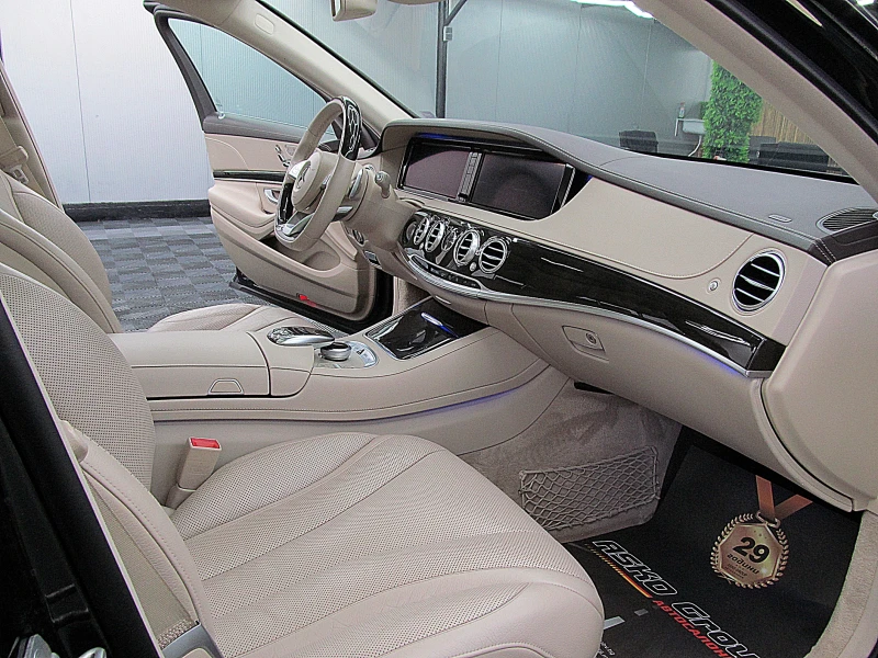 Mercedes-Benz S 350 4-MATIC/LONG/AMG/PANORAMA/2xTV/9GT/СОБСТВЕН ЛИЗИНГ, снимка 12 - Автомобили и джипове - 52330176
