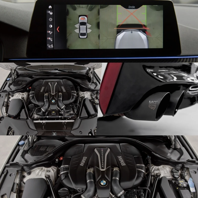 BMW 550 М550i* Stage2* Facelift M5 пакет, снимка 17 - Автомобили и джипове - 54910471
