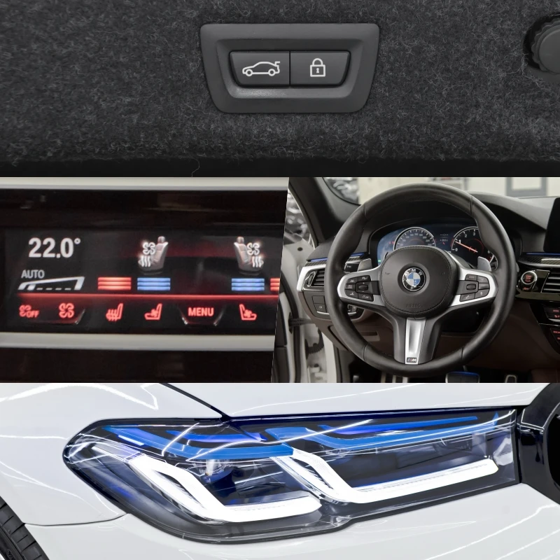 BMW 550 М550i* Stage2* Facelift M5 пакет, снимка 15 - Автомобили и джипове - 54910471