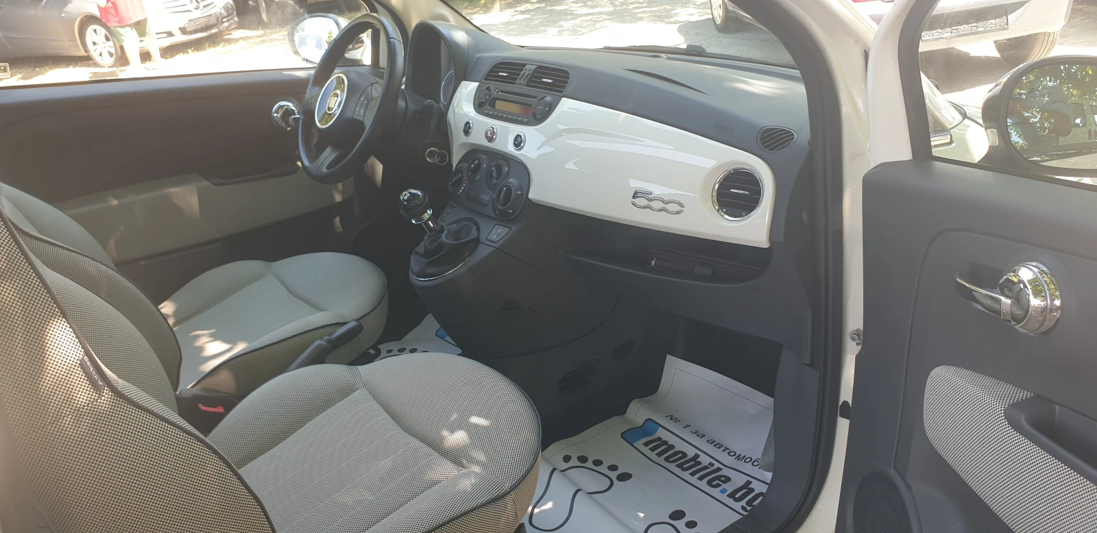 Fiat 500 1.2i ПАНОРАМА Л.ДЖАНТИ ШИБИДАХ - изображение 10