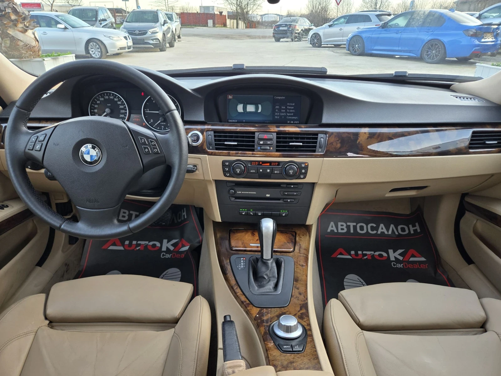 BMW 320 2.0D-163кс= АВТОМАТ= НАВИ= КСЕНОН= ПОДГРЕВ= FULL, снимка 12 - Автомобили и джипове - 53539822