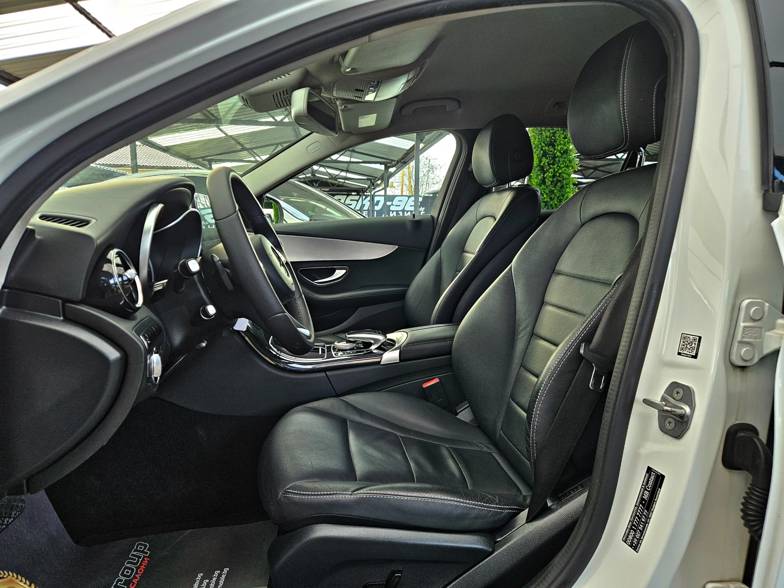 Mercedes-Benz C 220 AMG/4MAT/SHADOW LINE/GERMANY/CAMERA/AMBIENT/AIRMAT, снимка 15 - Автомобили и джипове - 54087520